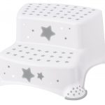 Keeeper Dvojstupienok k WC / umývadlu „Stars“ Kozmická biela