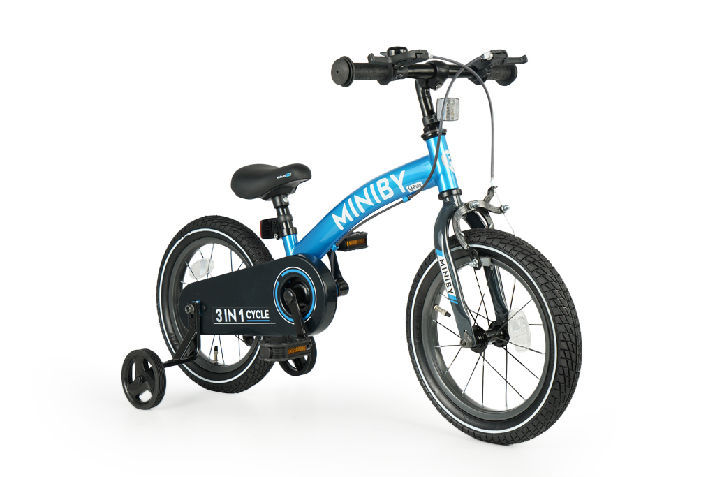 QPLAY Bicykel Miniby 3v1 Blue