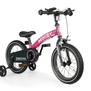 QPLAY Bicykel Miniby 3v1 Pink