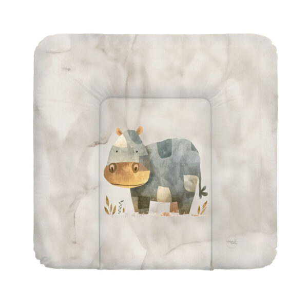 CEBA Podložka prebaľovacia mäkká (75x72) Basic Cosy Hippo