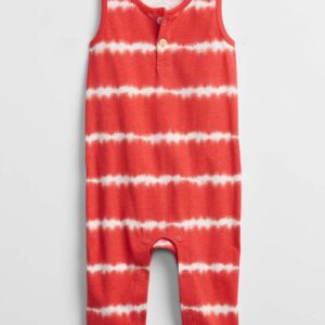 GAP Overal bez rukávov Stripes dievča 3-6m