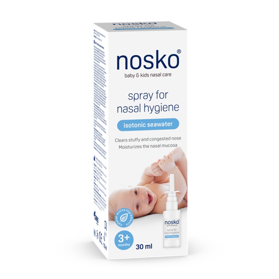 NOSKO Sprej na nosovú hygienu - izotonická morská voda 30ml