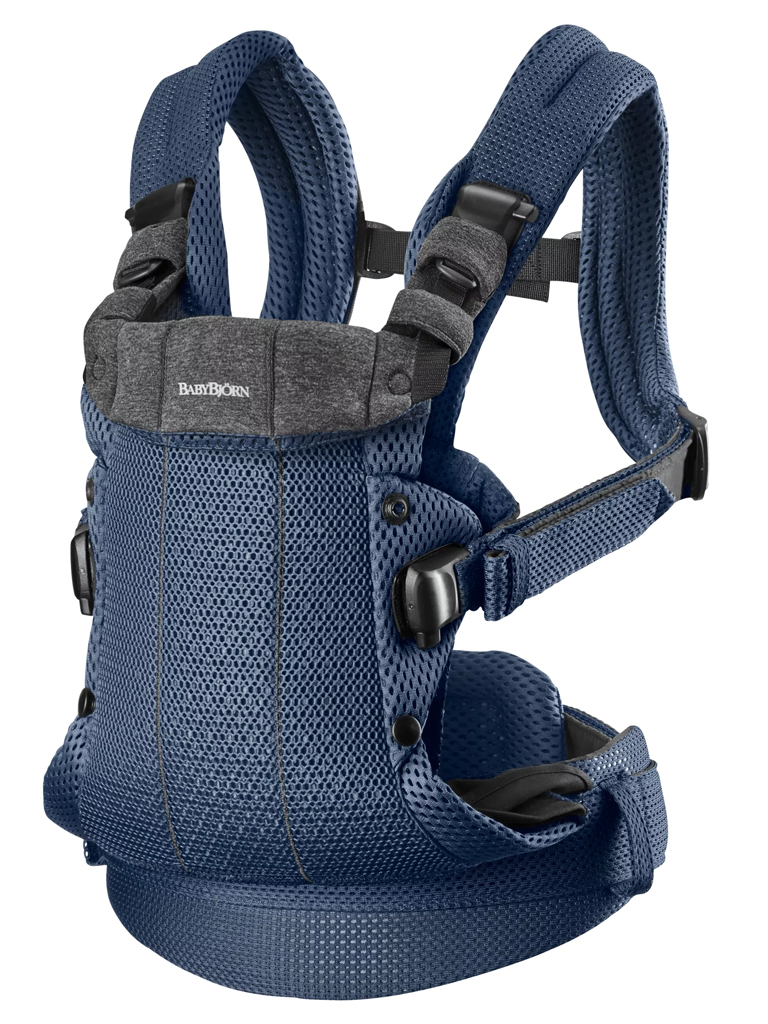 BABYBJÖRN Nosič Harmony Navy blue 3D mesh