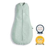 ERGOPOUCH Zavinovačka a vak na spanie 2v1 Cocoon Sage 0-3 m, 3-6 kg, 0,2 tog