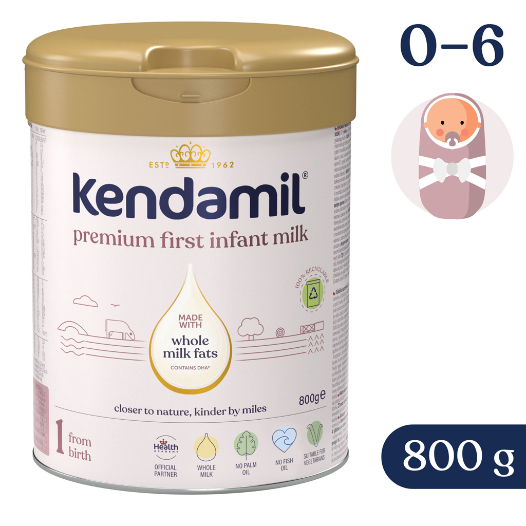 KENDAMIL Mlieko počiatočné Premium 1 (800 g) 0m+